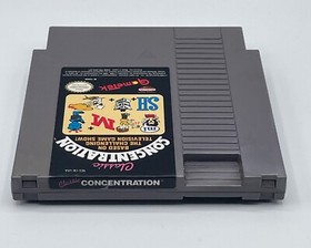 Classic Concentration - NES Nintendo Rare Game