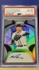 Mike Foltynewicz - 2019 Panini Prizm Signatures Autographs  PSA 10