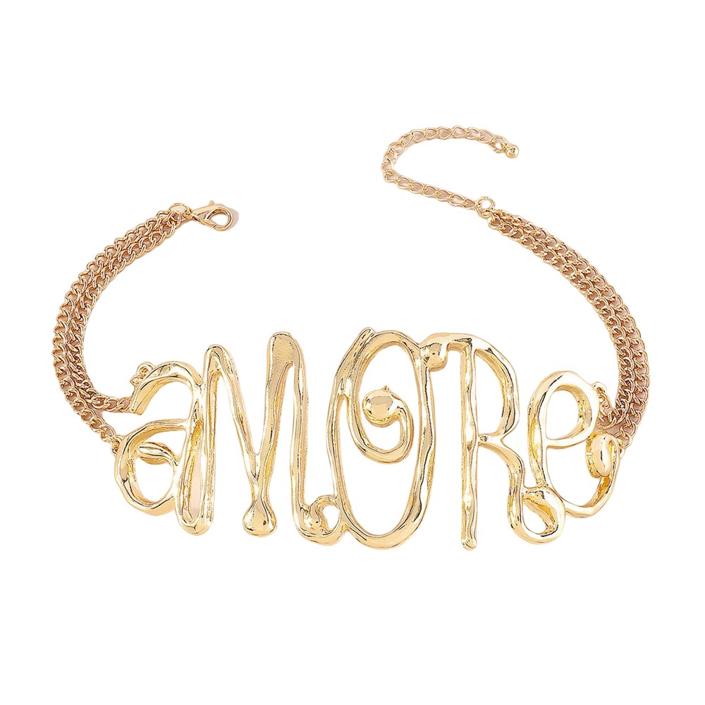 Custom Stainless Steel Nameplate Necklace Adjustable Personalized Jewelry Gift