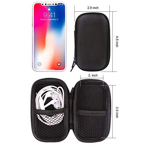 Portable Hard EVA Case, Protective Hard Shell Travel Carrying Case Bag with - 第 3/7 張圖片