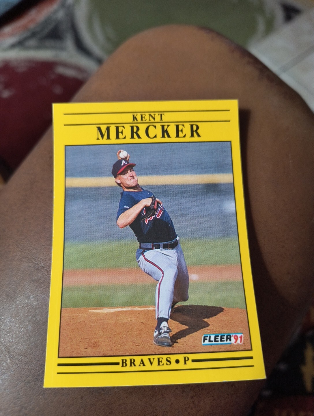 KENT MERCKER 1991 FLEER UPDATE #U-74 FREE SHIPPING