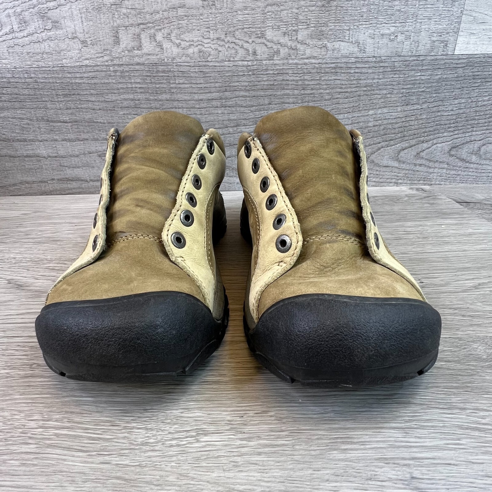 Scarpe da trekking Keen donna 7 5 US 38 EU alla caviglia marrone antiscivolo resistenti all'olio trail