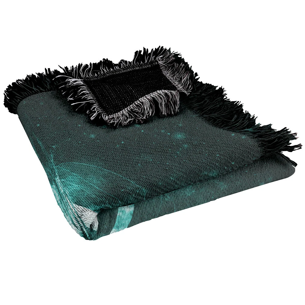 Harry Potter Blanket, 50"x60" Deathly Hallows Woven Blend Throw Blanket