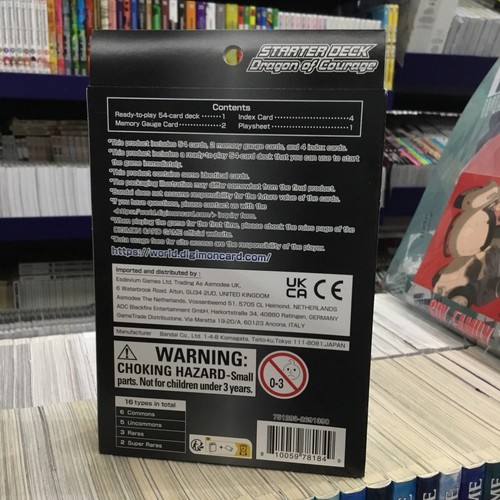 Digimon Card Game Starter Deck - Dragon Of Courage ST15 - Foto 2 di 4