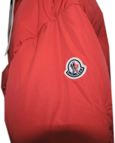 MONCLER DEDION GIUBBOTTO PATCH Red Down PARKA Men's Jacket Sz 6- XXL  $2400 2XL - Picture 8 of 17