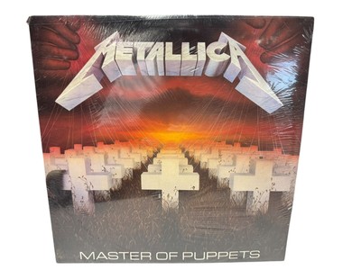 Metallica Master of Puppets Uk Press Music For Nations 2 LP SEALED RARE