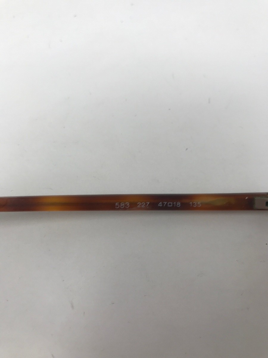 EMPORIO ARMANI 583 227 Eyeglasses Frame Italy 47-18-135