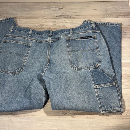 All American Clothing Co Carpenter Jeans Men 44/30 (40x30) Blue Denim Cotton USA
