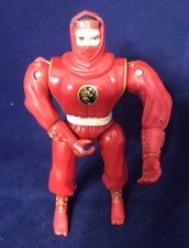 Bandai 1995 Mighty Morphin Power Rangers Sword Slashing Red Ninja Ranger WORKING