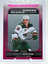 2021 O-Pee-Chee Platinum Marquee Rookies Matte Pink Calen Addison - Wild #209
