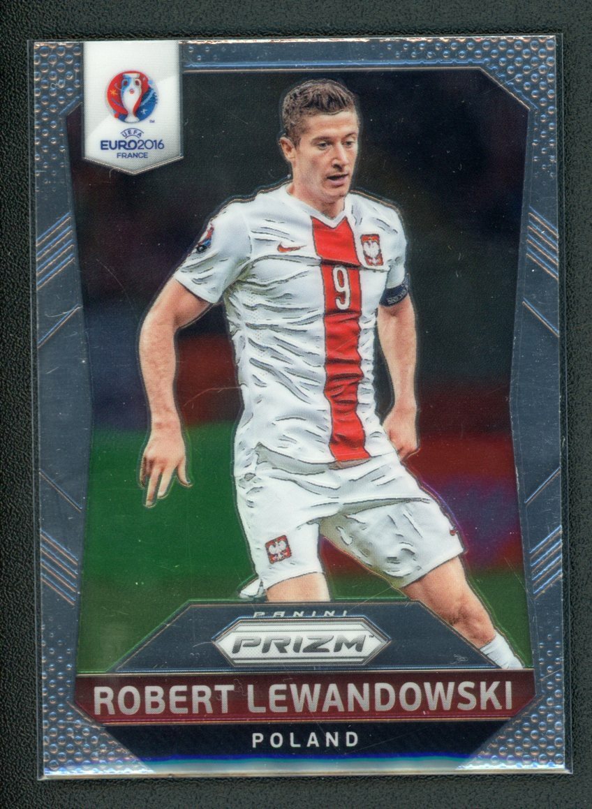 2016 ROBERT LEWANDOWSKI PANINI PRIZM UEFA EURO2016 FRANCE