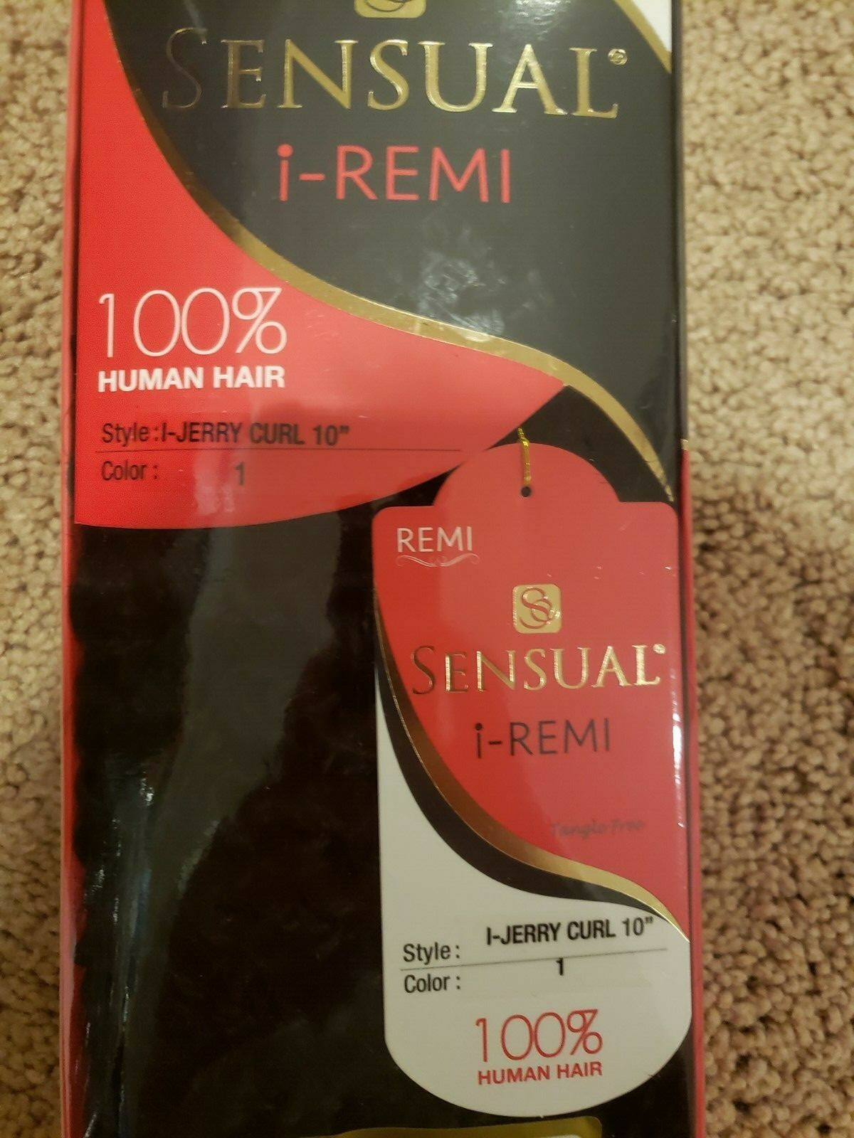 Sensual i-REMI 100% Human Hair Weaving, Style: Jerry Curl Various  Lengths/Colors | eBay