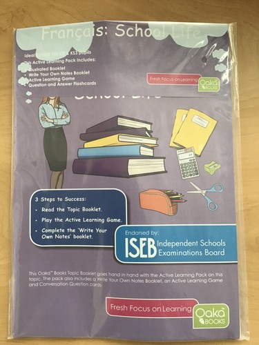 Oaka Books KS3 / CE French – Bundle - ALL 7 Topic Packs - NEW - Picture 4 of 9