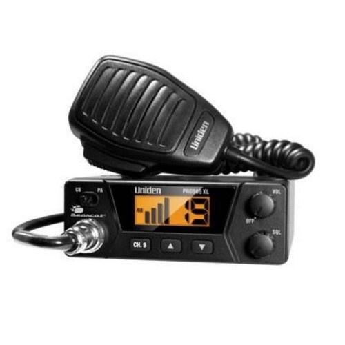 Radio cb Uniden Pro 505 XL, antena CB Virginia, 3-calowe zewnętrzne kombi głośników - Zdjęcie 2 z 4