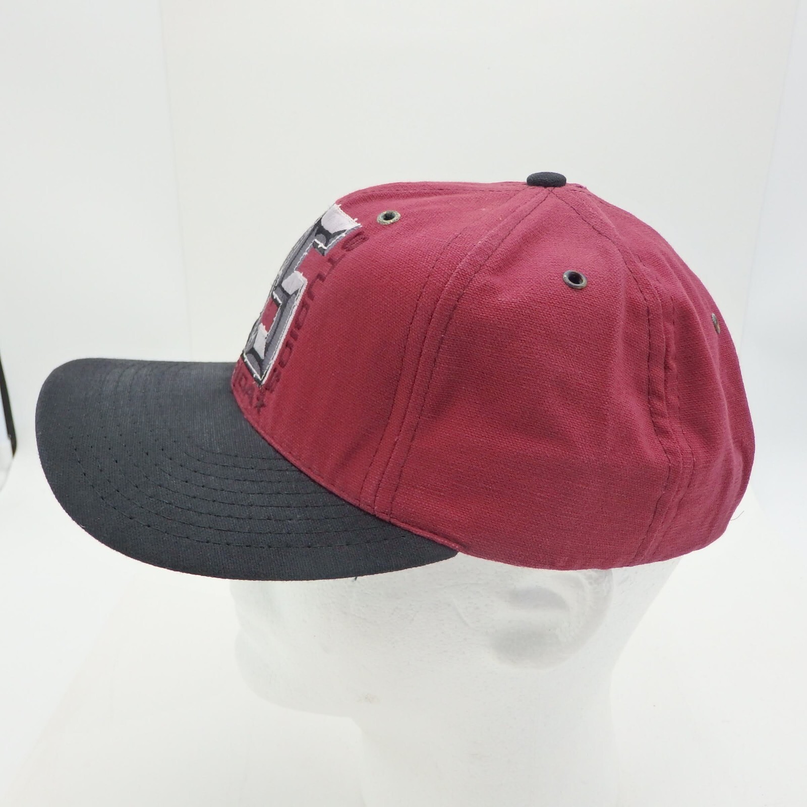 Vintage Universal Studios Hat Snapback Maroon Orl… - image 3