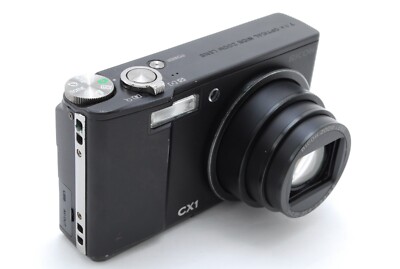 Excellent〉RICOH CX1 Compact Digital Camera 9.2MP Black Used From