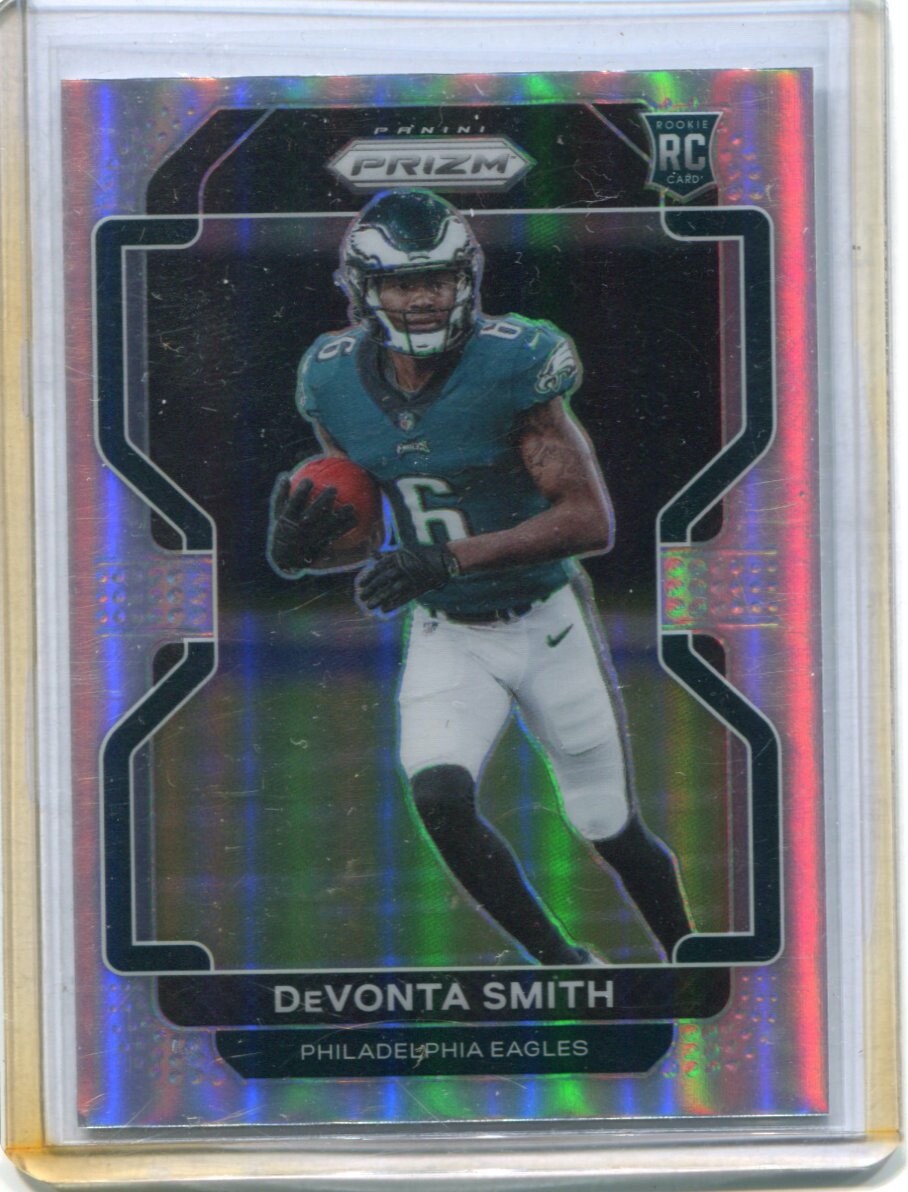 2021 Prizm - DEVONTA SMITH - Silver Image Variation Rookie #V-335 - EAGLES