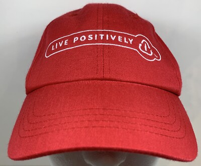 Coca Cola Hat Coke Drink Soda Red White Logo RECYCLED Bottle Cap Live Positively