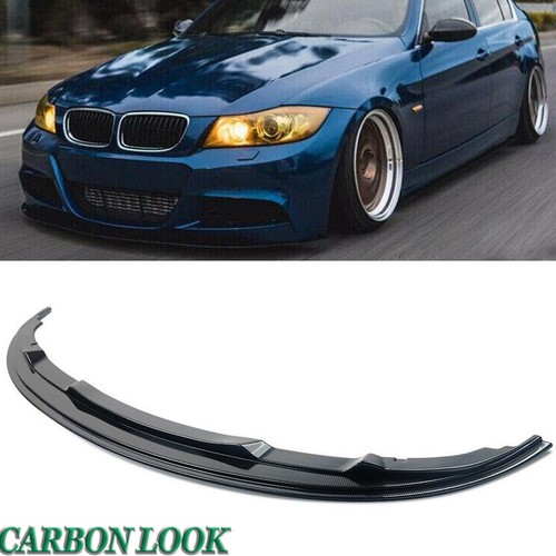 Front Spoiler Lippe Performance Schwarz Glanz Für 3er BMW E90 E91 2008-2012 | 40245