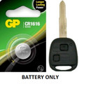 CR1616 REMOTE KEY FOB BATTERY FOR MANY NOT ALL TOYOTA ECHO "READ DESCRIPTION".