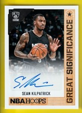 2017-18 NBA Hoops Great Significance GS-SK Sean Kilpatrick Nets Autograph Auto