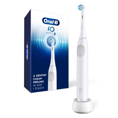 Oral-B iO Series 2 Rechargeable Electric Powered Toothbrush Pure White