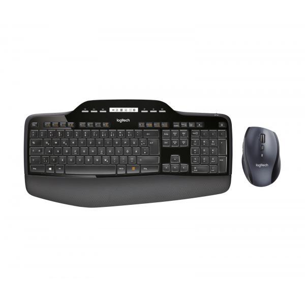 3724613 Logitech Logitech MK710 tastiera RF Wireless QWERTZ Tedesco Nero
