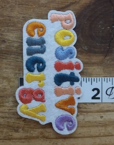 Iron on or Sew On Patches Cats, Goose, Barbie, Fire I'm Fine, Evil Eye - Picture 53 of 69