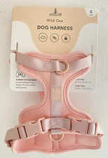 Wild One Dog Harness Pink Size Small for Cocker Spaniels, Pugs, Boston Terriers