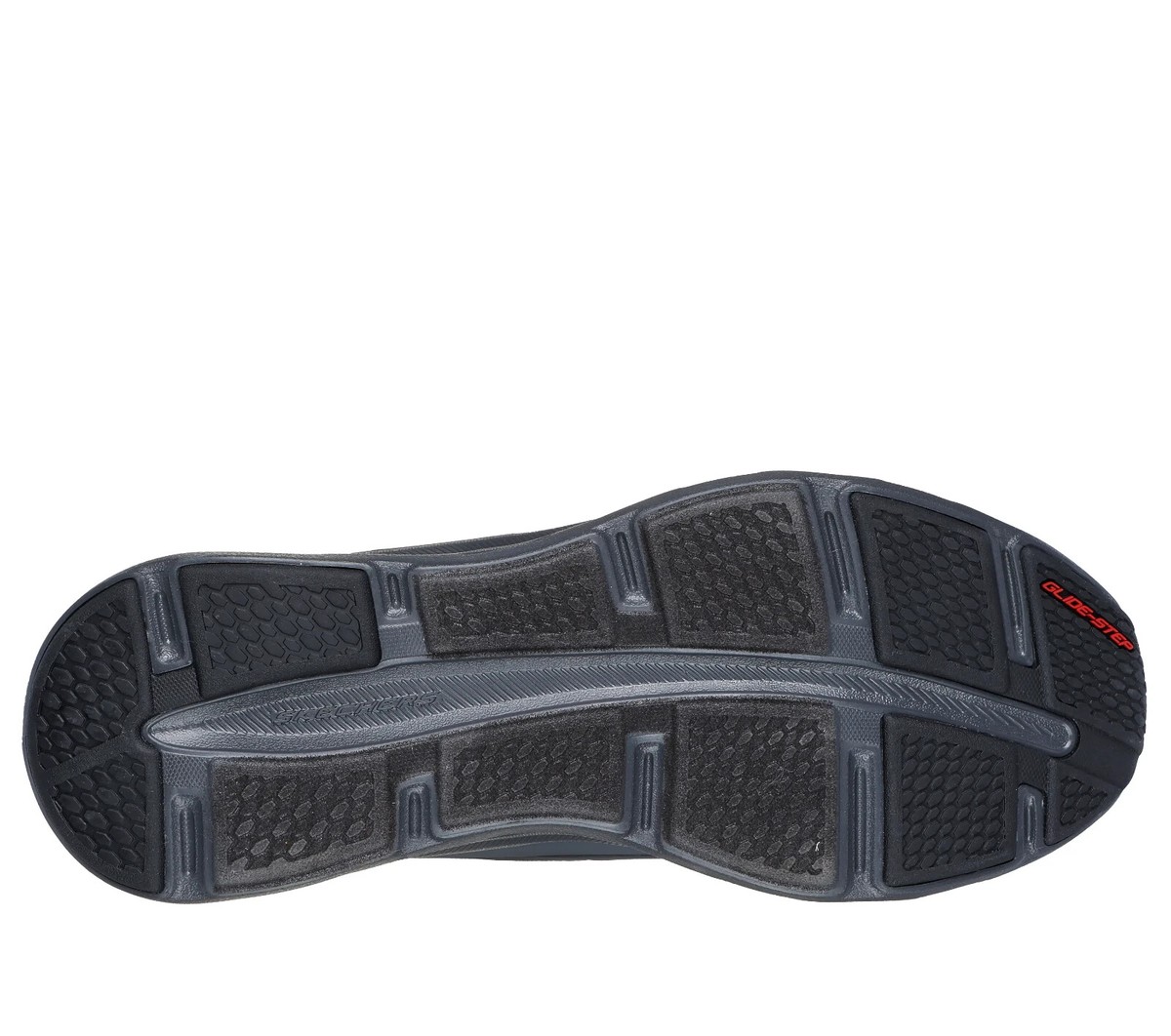 Skechers Shoes Men's Slip Ins Black Wide Fit Glide Step Sport