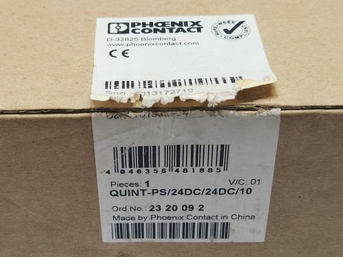 PHOENIX CONTACT QUINT-PS/24DC/24DC/10 POWER SUPPLY 2320092 - Picture 14 of 15