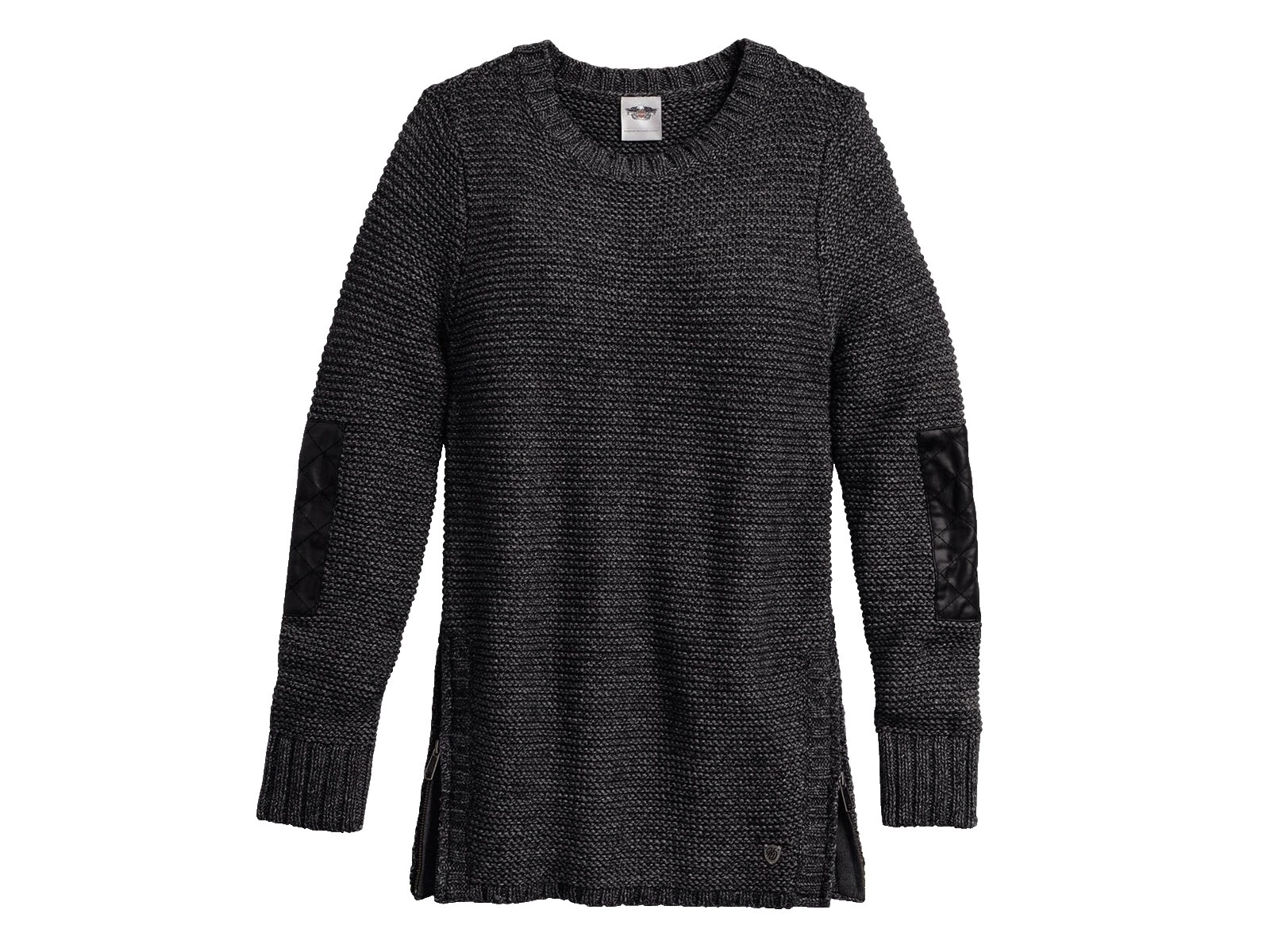 Женские однотонные свитера с длинным рукавом Harley-Davidson