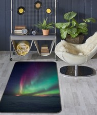 3D Beautiful Green Aurora NAO7873 Game Rug Mat Elegant Photo Carpet Mat Fay