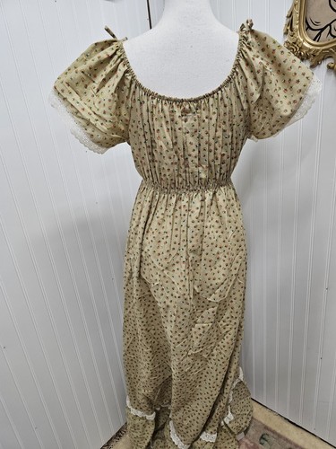 Impression! Vintage Bauern Praire Kleid Maxi Union Made Large - Bild 5 von 7