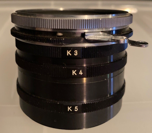 NIKON Extension Tube Ring Set K (5) RING K1, K2, K3, K4 and K5 With Case