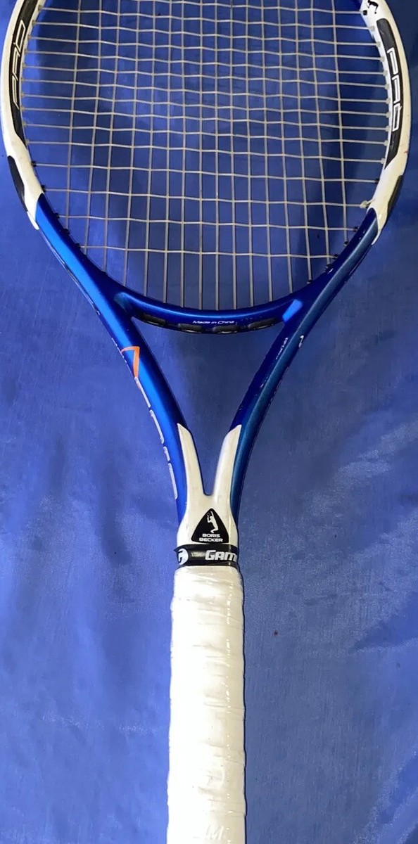 Raquette de tennis Boris Becker Pro 100 taille tête 4 3/8 poignée