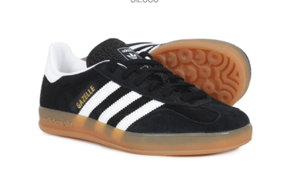 ★Nike★ [JI2060] GAZELLE INDOOR Ready stock Adidas gazelle indoor Core black / ftwr white