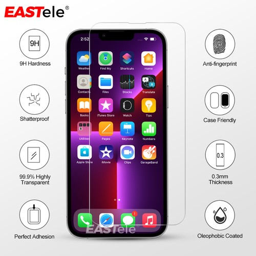 2x GENUINE EASTele Apple iPhone XS Max XR 8 Plus Tempered Glass Screen Protector - Picture 7 of 23