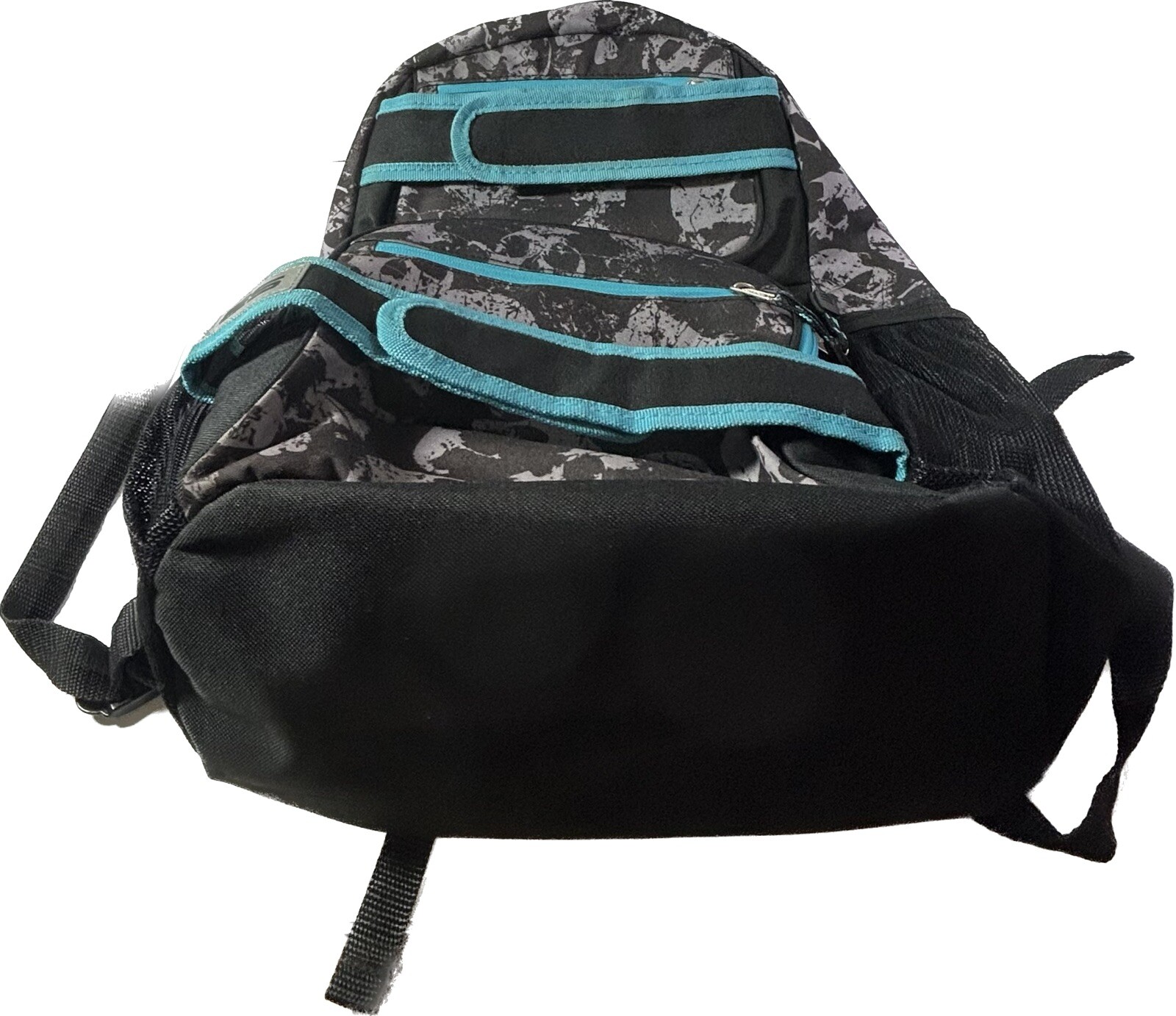 ES EastSport Black Skull Backpack Adjustable Shou… - image 7