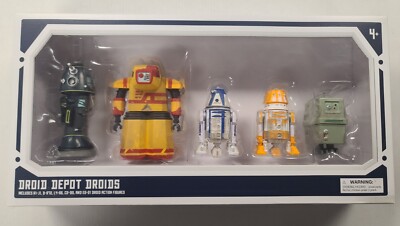 Star Wars Galaxy's Edge 3.75'' DROID DEPOT DROIDS 5-Pack R1-J1 B-R72 Hasbro New