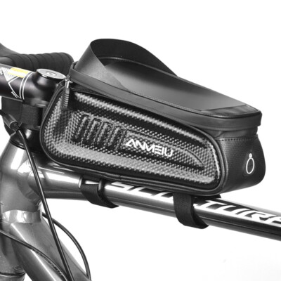 Bike Phone Front Frame Bag Bicycle Mount Top Tube Bags Cycling
