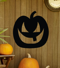 Evil Pumpkin Horror Halloween Scary Vinyl Sticker Decal 3"-5" Jack O Lantern