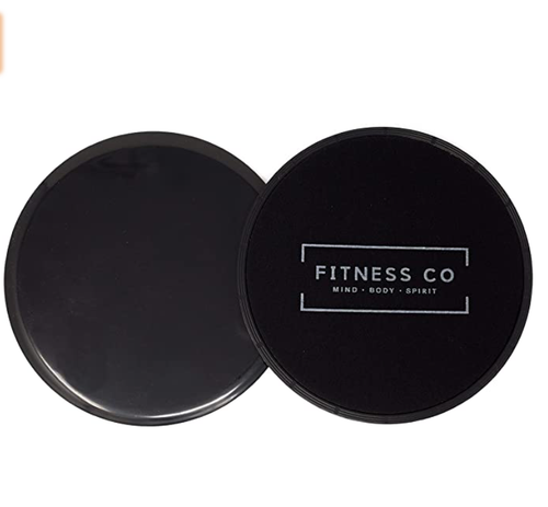 Core Sliders Dual Sided Carpet or Hardwood Floors Exercise equipment NEW FITNESS - 第 1/5 張圖片