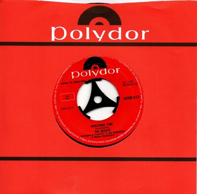 Decoys (The):Christmas time/You gave me something:UK Polydor:1972