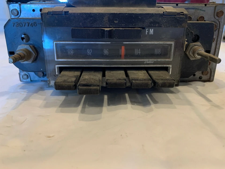 1970 1971 1972 Chevelle AM FM Radio Impala Nova Camaro SS Chevrolet - Imagem 2 de 4