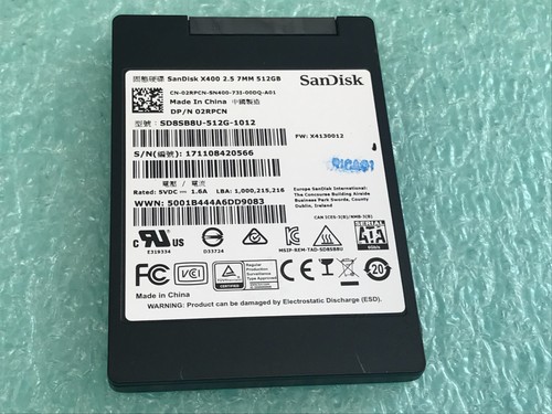 SanDisk X400 SSD SD8SB8U-512G-1012 512GB 2.5" SATA Solid State Drive - HD990
