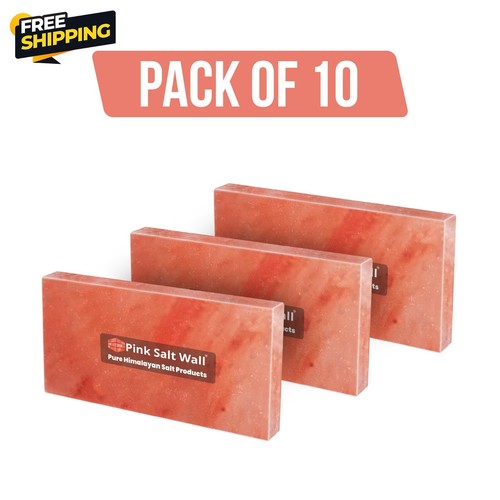Ladrillos de sal del Himalaya, baldosas de sal 8x4x1 paquetes múltiples para paredes de sal spa sauna - Imagen 46 de 105