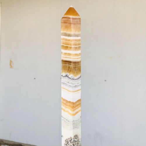 1544g Natural Grass Flower Stone Quartz Crystal Tower Mineral Healing AH194 - Picture 14 of 22