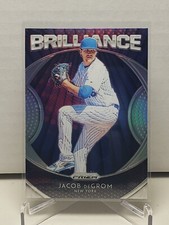 2019 Panini Prizm Baseball Jacob DeGrom #B3 Brilliance Silver Prizm