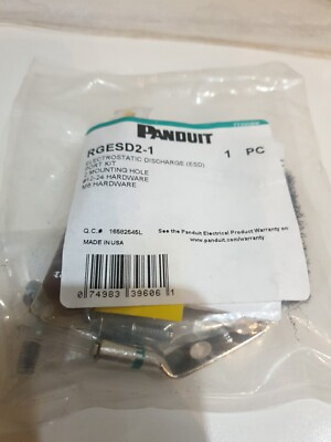 Panduit RGESD2-1 ELEKTROSTATISCHE ENTLADUNG (ESD) PORT-KIT, 2-LOCH-LUG, M6/#12-24 